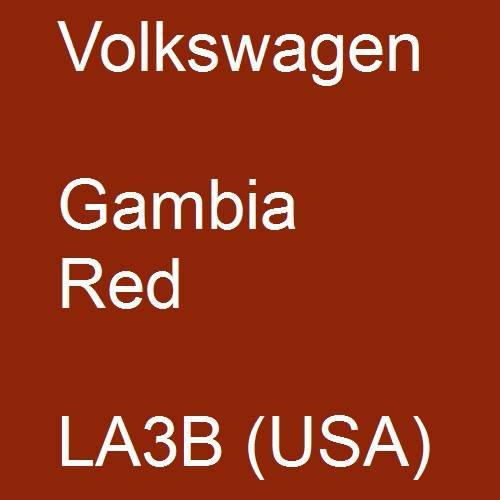 Volkswagen, Gambia Red, LA3B (USA).